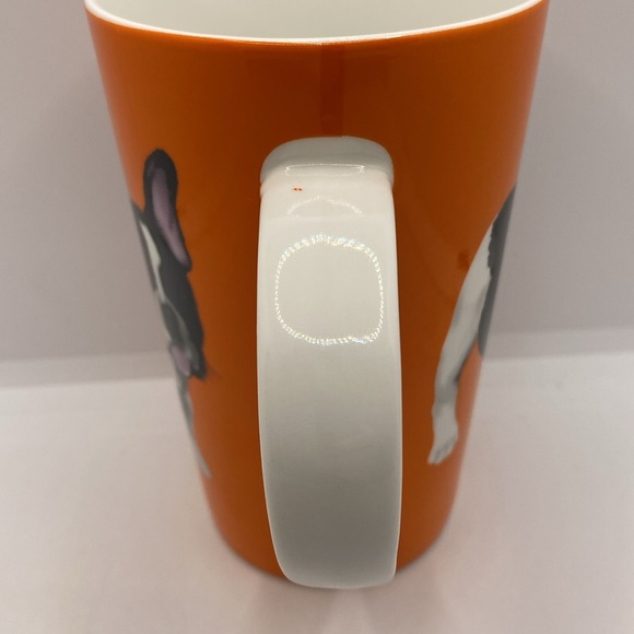 Maxwell & Williams Christopher Vine Paws Dog Puppy Mug Cup Orange - Picture 4 of 11